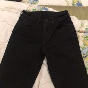 Levi black denim